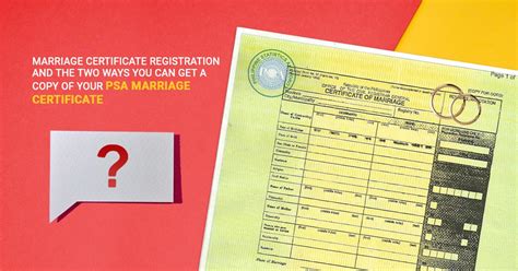 psa marriage certificate|Civil Registration Services .